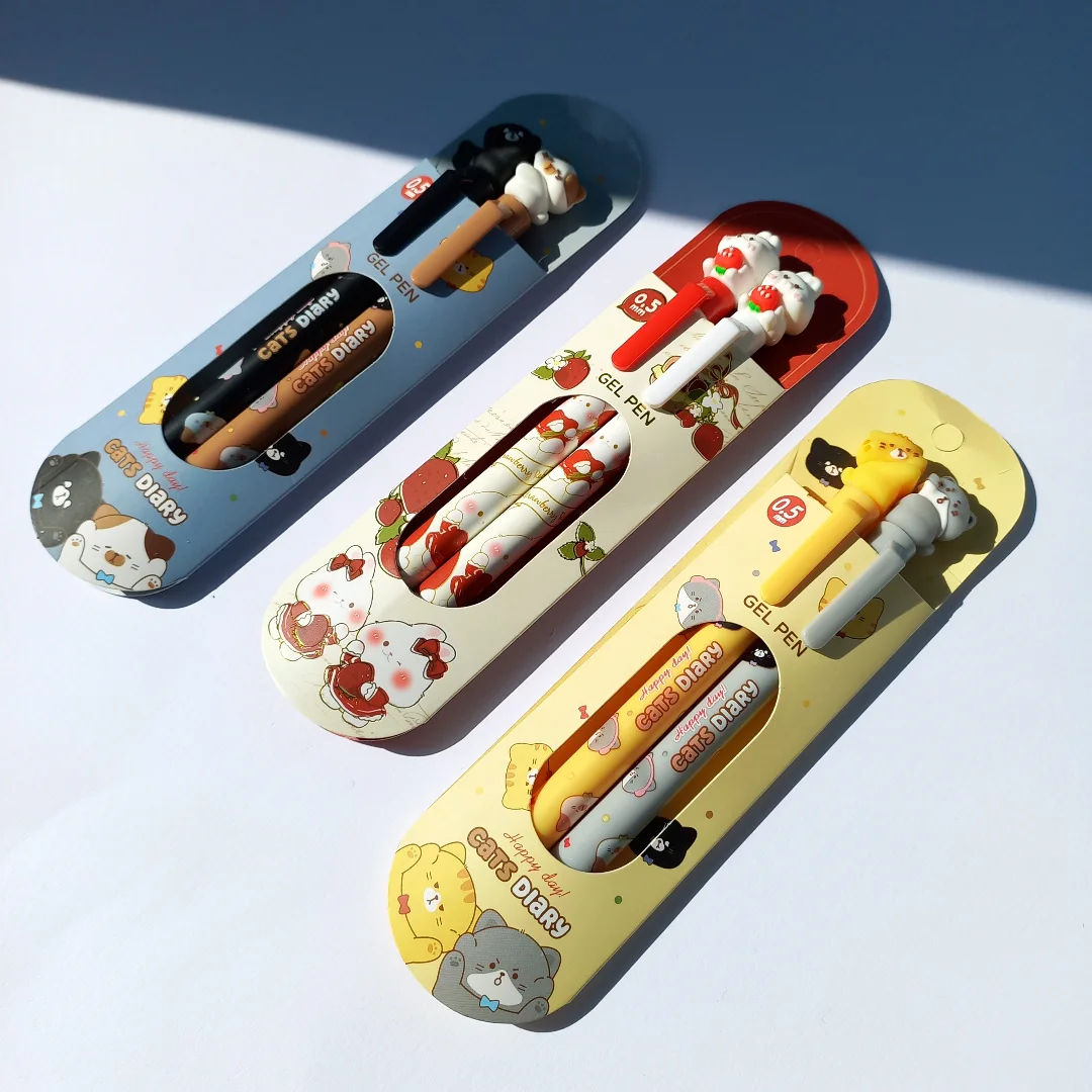 رواننویس جفتی جوهر آبی طرح دوستی