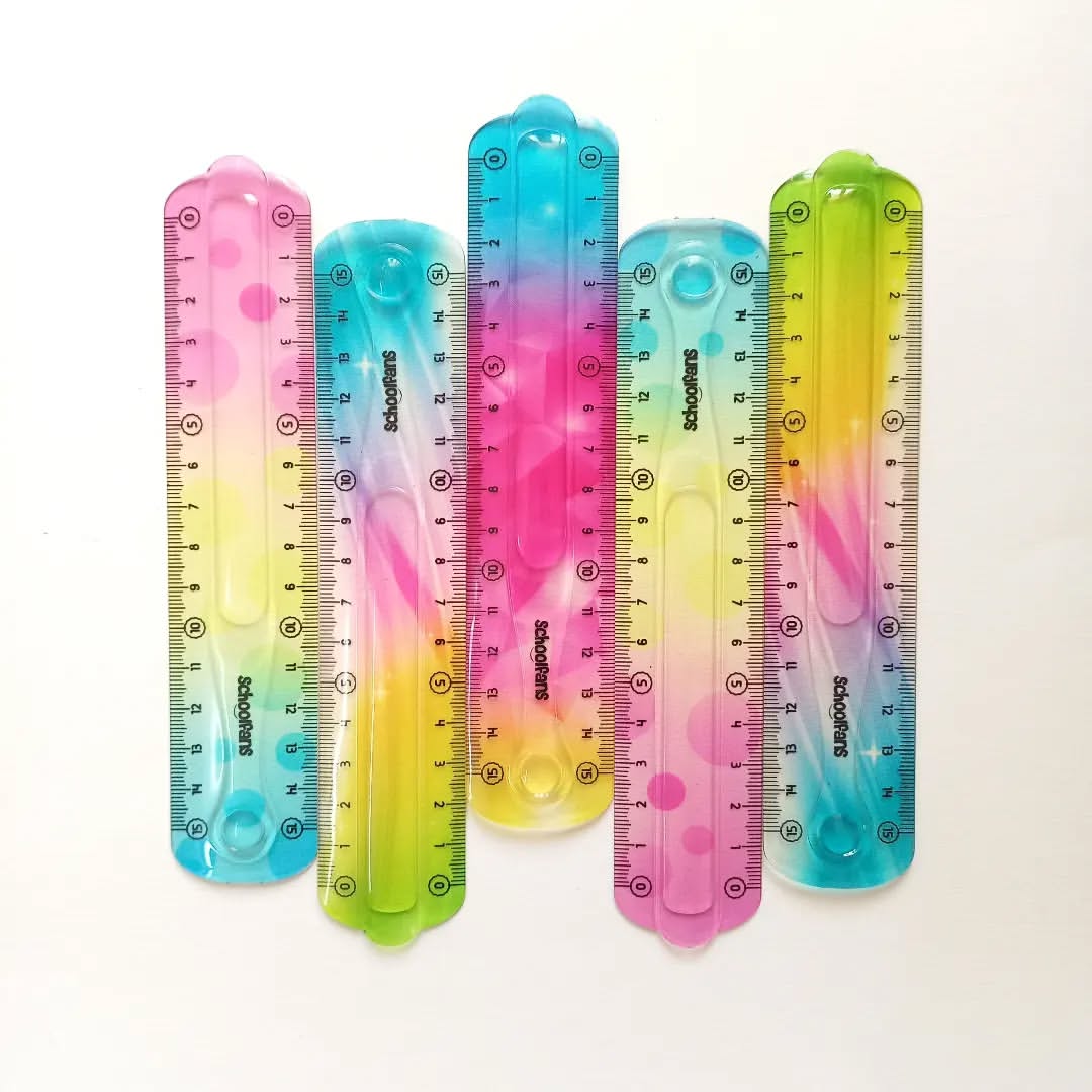 خط‌کش ژله‌ای ۱۵ سانتی Schoolfans